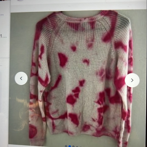 Line sweater tie dyed - Picture 3 of 3